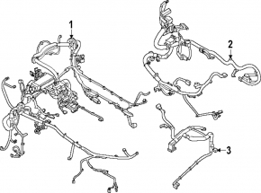 Nissan Ariya 23-25 front engine wiring