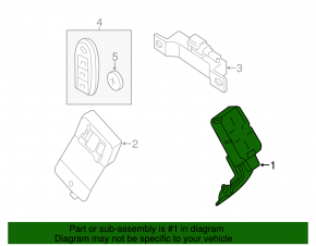 Keyless Entry Control Module Nissan Murano z52 15-24