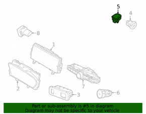 Light sensor Volvo XC40 19-25