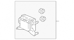 Honda Accord 18-22 radar cruise control with bracket and front camera