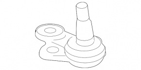 Ball joint left Honda CRV 12-16