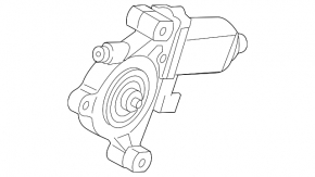 Rear right window lift motor for Audi Q3 83A 19-25