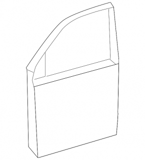 Bare front right door for Lexus GX460 20-23 rest.