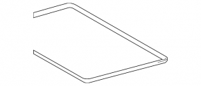 Battery tray Lexus NX200t NX300 15-21