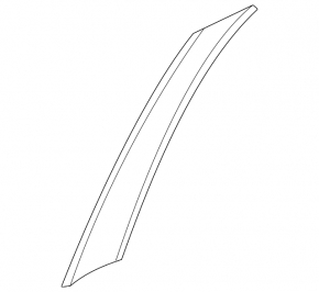 Door trim side rear left Nissan Sentra 20-24