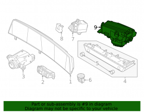 Kia EV6 22-24 windshield projection
