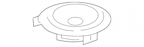 Mercedes H247 GLA 20-26 front panel central speaker