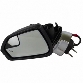 Side mirror left Lincoln MKZ 13-16 13 pins, turn signal, heated, auto-dimming, backlight, red