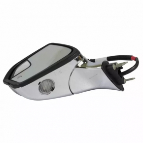Side mirror left Lincoln MKZ 13-16 13 pins, turn signal, heated, auto-dimming, backlight, red