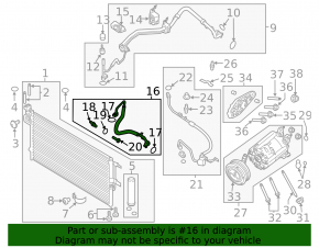 Air Conditioner Tube Condenser-Compressor Lincoln MKC 17-19