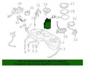 Fuel pump for BMW X3 E83 03-10 N52