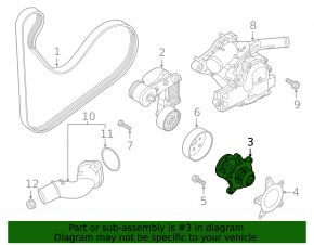 Water pump Hyundai Venue 20-22 1.6