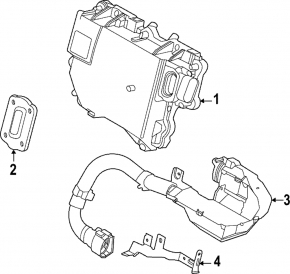 Rear inverter for Nissan Ariya 23-25 AWD