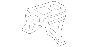 Lexus RX400h 04-08 SRS airbag computer module