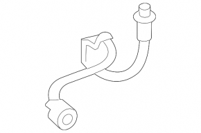 Brake hose front left Lexus ES300h ES350 13-18