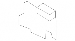 Battery distributor housing Porsche Macan 15-