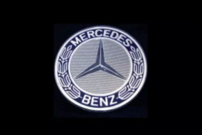 Center cap for Mercedes GLA 14-20 disk blue 75/70mm