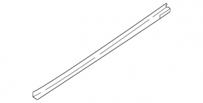 Rear right inner window seal for Ford Ecosport 18-22