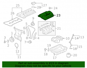 Mitsubishi Outlander 14-20 Engine Cover