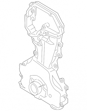 Nissan Rogue 08-15 2.5 Engine Front Cover
