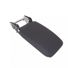Console center armrest and cup holders VW Jetta 11-14 USA cloth black, scratches
