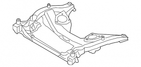 Front subframe BMW 5 F10 11-16 3.0T AWD