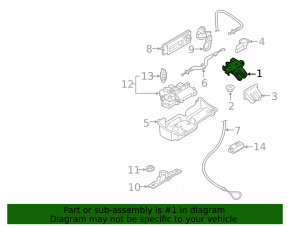 Audi A6 C8 19-23 Trunk Lid Lock