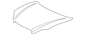 Naked hood Toyota Corolla 03-08