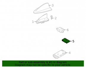 Amplifier Antenna BMW 3 G20 19- chip