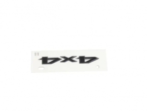 Jeep Grand Cherokee WL 21-25 4x4 Tailgate Emblem, Glossy Black