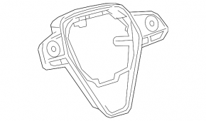 Toyota Camry v70 18-18 steering wheel pad