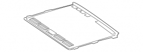 Sunroof Curtain Mercedes W213 E 17-20 Black