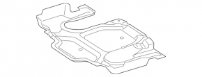 Rear engine protection Mercedes W211 rwd petrol