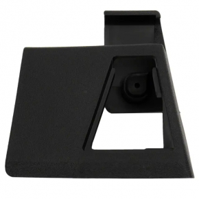 Front left passenger seat runner trim for Ford Escape MK3 2013-2019, black, scratches