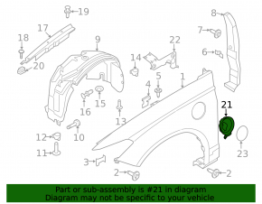Ford Fusion mk5 13-20 plug-in charging port housing