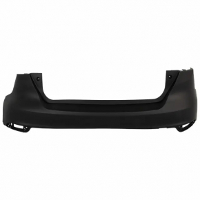 Rear bumper bare Ford Focus mk3 15-18 rest 5d silver, broken fasteners
