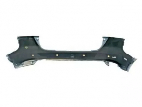 Rear bumper bare Ford Focus mk3 15-18 rest 5d silver, broken fasteners