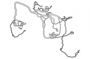 Ford C-Max MK2 13-14 underdash wiring