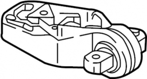 Rear engine mount for Infiniti QX30 17-19