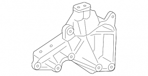 Engine bracket right Toyota Sienna 11-16 3.5