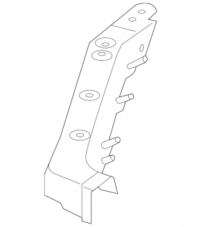 Right eyelash TV bracket for Cadillac ATS 13-19