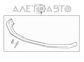 Chevrolet Camaro 16- Front Bumper Lip