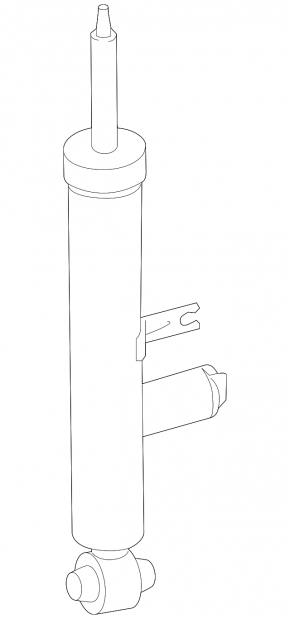 Rear left shock absorber BMW 2 F22 14-21 electric