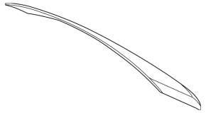 Rear glass of the trunk door upper BMW i3 14-21
