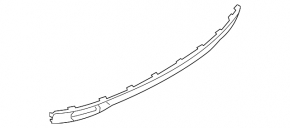 Rear bumper trim for BMW 7 Series F01 11-15 750, 740, Without m package