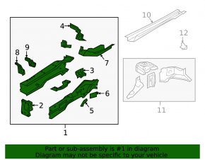 Front right quarter panel for Audi Q3 83A 22-25 on the body, white