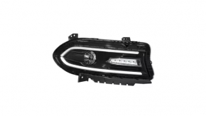 Front right headlight assembly Dodge Charger 15-18 rest xenon