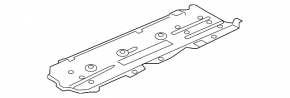 Bottom protection right Honda Civic X FC 16-21 plastic
