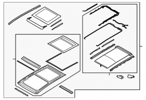 Panorama assembly Hyundai Santa FE 21-23