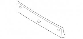 Hyundai Santa FE 21-23 front license plate area